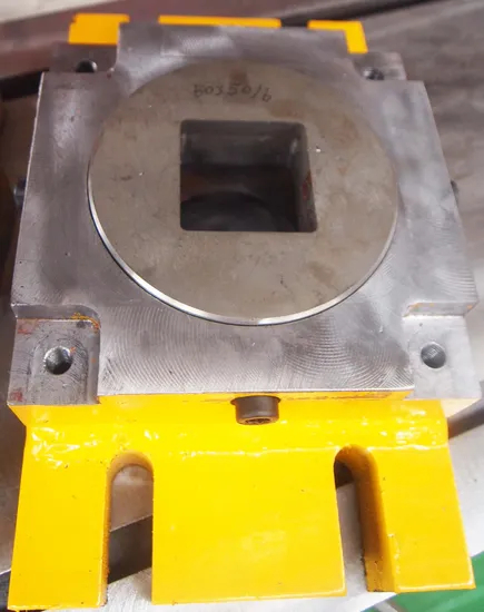 Square Die for Combined Punch and Shear