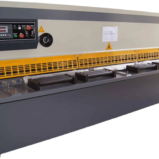 High-Performance QC12y Hydraulic Shearing Machine for Metal Fabrication