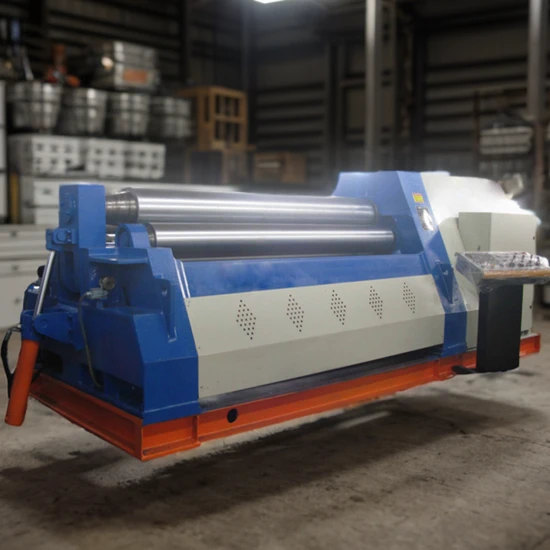 Hydraulic W12 Series Four Roller Plate Rolling Machine (W12 10X2500)