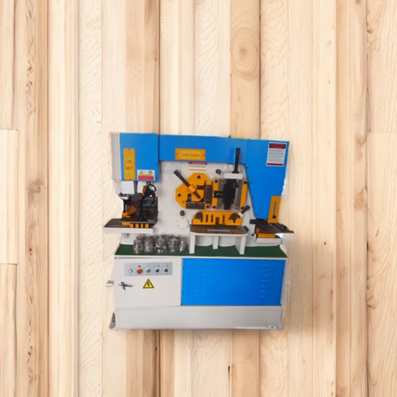 Heavy-Duty Hydraulic Iron Worker for Precision Angle Cutting