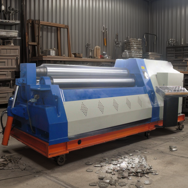 Hydraulic W12 Series Four Roller Plate Rolling Machine (W12 10X2500)