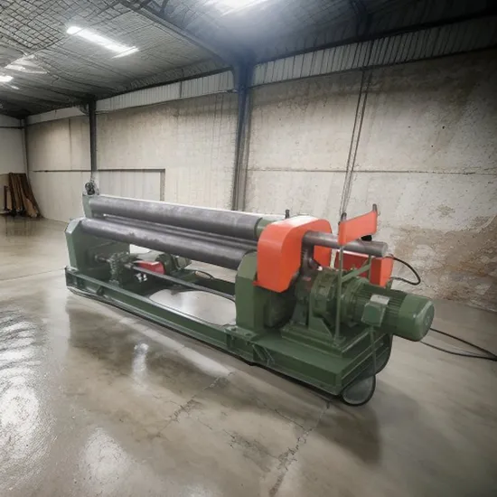 Durable Mechanical Three Roller Rolling Machine for Metal Fabrication