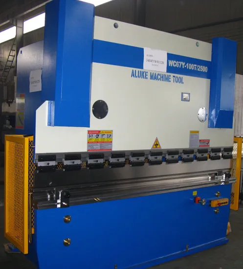 Wc67y International Standard 125t2500 Hydraulic Press Brake Width 2500mm