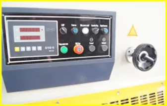 High-Precision Nc Shearing Machine QC12K-6X3200 with E10 Technology