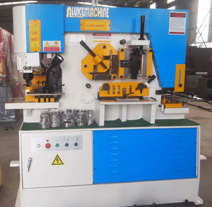 90 Ton Hydraulic Ironworker with Tooling