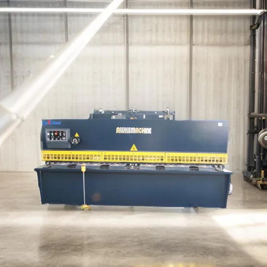 Precision Hydraulic Shearing Machine QC12y 20X2500 for Sheet Cutting