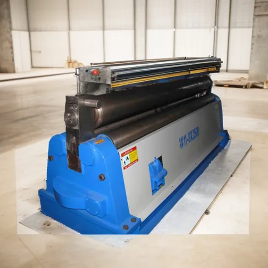 Heavy-Duty Mechanical Three Roller Rolling Machine for Metal Forming