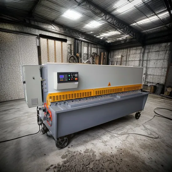 Precision Hydraulic Guillotine Machine for Metal Cutting QC12y