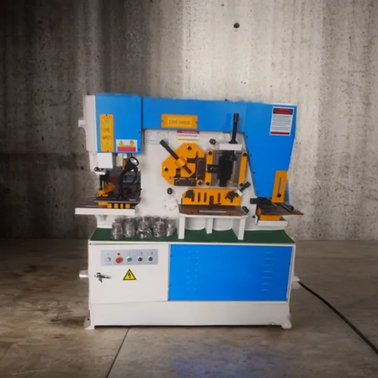 Heavy-Duty Hydraulic Iron Worker for Precision Angle Cutting